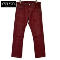 RRL　ダブルアールエル　ボルドー ボタンフライ HEAVY WEIGHT BULL DENIM　29×30のサムネイル