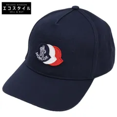 MONCLER　モンクレール　【新品同様】25年製 L19543B00001 0U082 BASEBALL トリコロールロゴワッペン ベースボールキャップ　Mのサムネイル