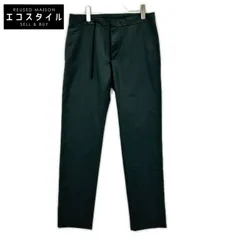 Maison margiela　メゾンマルジェラ　20年製 S50KA0522 チャコール ウール ノータック ストレートパンツ　44のサムネイル