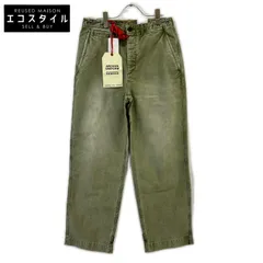 DENHAM　デンハム　01-25-01-10-005 ARCHIVE UNIFORM S2 CHINO カーキ コットン ミリタリーパンツ　28のサムネイル