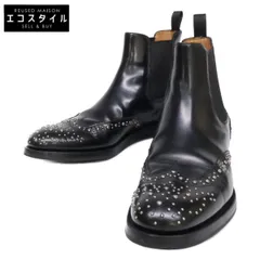 Church's　チャーチ　DT0004 KETSBY MET ケツビーメット スタッズ サイドゴア チェルシーブーツ　37のサムネイル