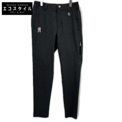 MARK&LONA　マークアンドロナ　26SS ブラック Panza Weave Jacquard Tapered Pants　46のサムネイル