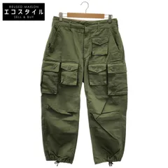 Engineered Garments　エンジニアードガーメンツ　カーキ コットンリップストップ FAカーゴパンツ　XSのサムネイル