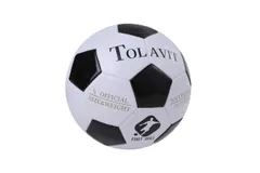 TOLAVIT サッカーボール 5号 大人 中学生 高校生 初心者 練習 soccer ball 簡易空気入れ・ネット付属 のサムネイル
