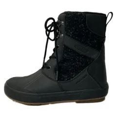 KEEN(キーン) ショートブーツ 23 レディース - 黒×グレー ウールのサムネイル