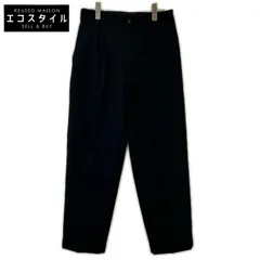 COMMEdesGARCONS HOMME　コムデギャルソンオム　90s 田中オム HP-08042S ブラック 2タック ワイドトラウザー　Mのサムネイル