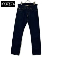 RRL　ダブルアールエル　782504846004 インディゴ LOW STRAIGHT ストレートボタンフライデニムパンツ　28×30のサムネイル