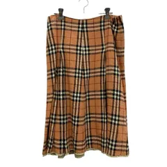 BURBERRY BLUE LABEL/バーバリーブルーレーベル/ノバチェックスカート/オレンジ/サイズ38/レディース/FC3751のサムネイル