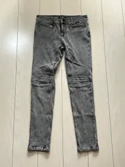 【233428】BUONA GIORNATA ボナジョルナータ  デニムパンツ　ジーンズ　コットン・ポリウレタン混　ストレッチ　スリム　M  ・ グレーのサムネイル