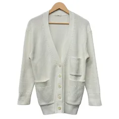 yori(ヨリ) カーディガン サイズF レディース美品  白 長袖/Vネックのサムネイル