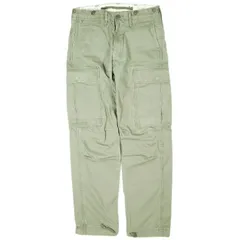 RRL ダブルアールエル Surplus Cargo Pants コットンサープラスカーゴパンツ 782657678001 28 Olive Double RL ジップフライ ボトムス g26013のサムネイル