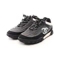 シャネル CHANEL スニーカー ココマーク G34086 ナイロン スウェード スニーカー レディース Used Bのサムネイル