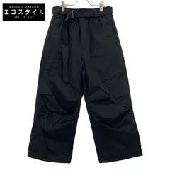 MAISON SPECIAL　メゾンスペシャル　11242461218 ブラック SuvinCotton PrimeWide Snow Pants　0のサムネイル