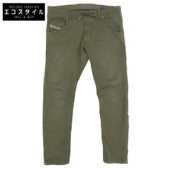DIESEL　ディーゼル　KROOLEY スウェットパンツ ボトムス メンズ カーキ 26　26のサムネイル