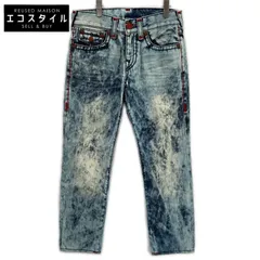 TRUE RELIGION　トゥルーレリジョン　ホワイト リッキー デニムパンツ　29のサムネイル