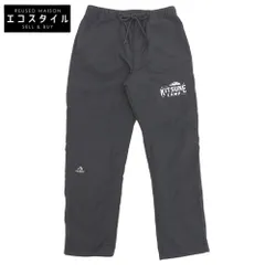 MAISON KITSUNE　メゾンキツネ　CAMP WARMUP PANTS イージーパンツ ボトムス メンズ チャコールグレー S KMS32540　Sのサムネイル