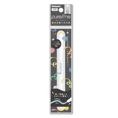 （まとめ買い）ナカバヤシ ラインマーカー ピュアライン 線幅2.4mm パック入り ピュアイエロー LMK-P24-Y 【10本セット】のサムネイル