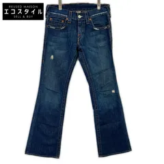 TRUE RELIGION　トゥルーレリジョン　03802 TRM341 ブルー ♯802 ブーツカット デニムパンツ　30×33のサムネイル