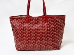 GOYARD ゴヤール サンルイPM トートバッグ ショルダーバッグ レッド ポーチ付き 美品のサムネイル