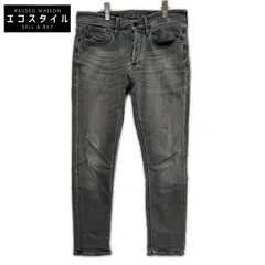 DENHAM　デンハム　01-21-04-11-006 RAZOR グレー コットン スリムフィット ボタンフライデニムパンツ　W32 L30のサムネイル