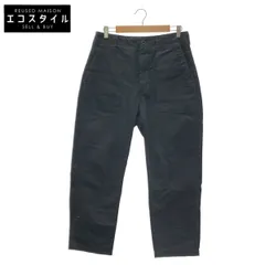 Engineered Garments　エンジニアードガーメンツ　ブラック コットンツイル×ヘリンボーン ベイカーパンツ　XSのサムネイル