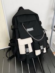 Men's Bags, Backpacks, Rucksacks, Letter Chain Decorated Backpacks, Laptop Bags, Bookbags, School Bags, Shoulder Bags, Travel Bags, Sports Bags, College Bags, School Bags, Business Bags, Outdoor Bags, High-End Bags King Camping student hip bag