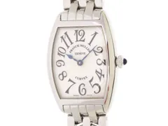 FRANCK MULLER フランクミュラー トノーカーベックス1752QZ 腕時計 ステンレススチール ホワイト レディース【中古】437のサムネイル