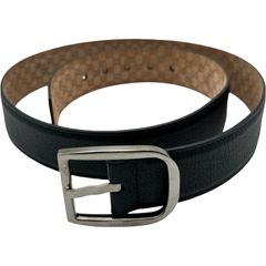 Gucci GUCCI Belt 95cm 260934 Black Leather Men's Belt