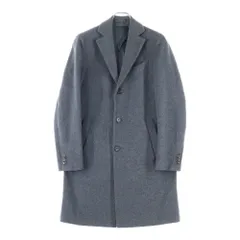 LARDINI (ラルディーニ) ウールフランネル ソリッド チェスター フィールドコート グレー JJ23143AQのサムネイル