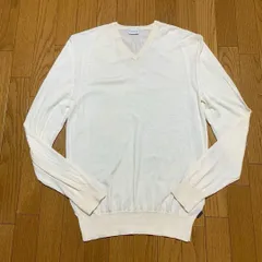 モンクレール　無地　セーター　ニット　オフホワイト　XXL 4P16のサムネイル