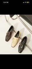 メイエルデュ 光沢 ローファー レディースシューズ 235のサムネイル