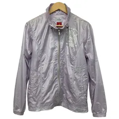 Munsingwear(マンシングウェア) ブルゾン サイズL レディース - ライトパープル×白 長袖/春/秋のサムネイル