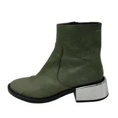 MM6(エムエムシックス) ショートブーツ 37 レディース - カーキ ミラーヒールのサムネイル