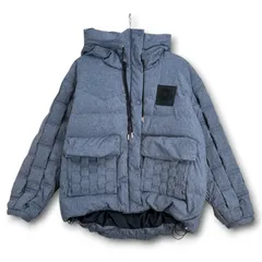 DOUBLE STANDARD CLOTHING ダブルスタンダードクロージング シャンブレータフタダウンジャケット イントレチャート アウター 青 ブルー 36 レディース 冬 ゴーゴー古着久喜倉庫店 8 No.2902のサムネイル