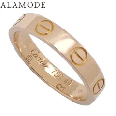 CARTIER(カルティエ) ラブコレクション LOVEリング スモールモデル B4085200 ピンクゴールド K18PG 49 3.4g リング・指輪 アクセサリー ジュエリー ミニラブリング 41100108310【アラモード】のサムネイル