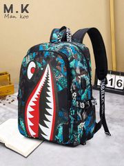 Men's Backpacks, Camouflage Mouse Coin Backpack, Soft Composite Material Backpack for School Season, Lightweight Water-Repellent Backpack for College Students, Random Print Large Capacity Minimalist Ergonomic Backpack, Laptop Bag