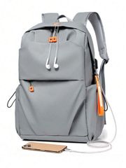 Men's Backpack, Large Capacity Backpack, Business Casual Commuter Laptop Bag, College Bag, Travel Backpack
