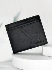Men's Bags, Clutch Bags, Second Bags, Vintage Fashion Men's Wallets, Multifunctional Card Slots, Business Office Slim Front Pocket Coin Case, Minimalist Card Holder Short Wallet, Father's Day/Husband/Boyfriend Gift