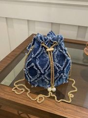 Ittoo デニムリボンショルダーバッグ※最終値下げ※ - メルカリ