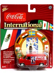 【JLC198】Jonny Lightning Coca-Cola International　1977年型　フォードバン　赤のサムネイル