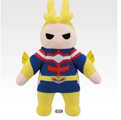 Me%】ヒロアカ ぬいぐるみキーホルダー オールマイト・エンデヴァー