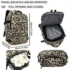 Women's Backpacks, Large Capacity Travel Backpacks, Suitable for Commuting and School, Fashionable Laptop Bags, Business Travel Luggage Bags, Carry-on Backpacks