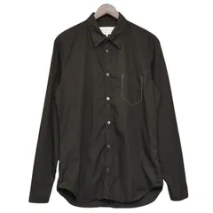 Maison Margiela　メゾンマルジェラ　2021SS　ガーメントダイ コットンポプリン スリムシャツ　S50DL0393 S39545　8054000251896のサムネイル
