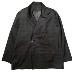 サイズ【46/S】バレンシアガ BALENCIAGA 19SS／ オーバーサイズ チェック テーラードジャケット ／ダブルブレストジャケット ／601167 TGT01 8065000237193のサムネイル