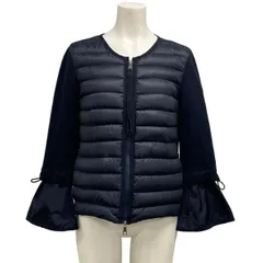 モンクレール ダウンジャケット サイズXS レディース MAGLIA TRICOT CARDIGAN D10939483100 91112 ネイビー 冬物 コットン、ダウンのサムネイル