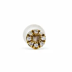 K18 BELLESIORA ベルシオラ ダイヤモンド 0.06ct ピアス 片方 - メルカリ