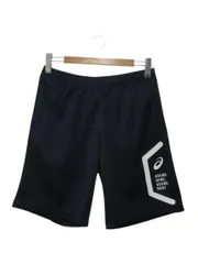 アシックス asics ドライトレーニングハーフパンツ XL ショーツ ハーフパンツ プリント ネイビー 紺 ボトムスのサムネイル