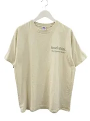 ラッセル RUSSELL AP STUDIO 別注 Graphic Tシャツ L  ライトベージュ系 プリント 半袖 カットソー トップスのサムネイル