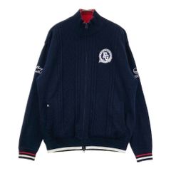 サイズ：LL FILA GOLF フィラゴルフ 蓄熱 ニットジャケット ネイビー系 [240101732907] ゴルフウェア メンズ ストスト