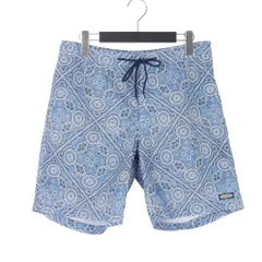 レインスプーナー reyn spooner × ロンハーマン Ron Herman ボードショーツ ショートパンツ ペイズリー柄 M 青 ブルーのサムネイル